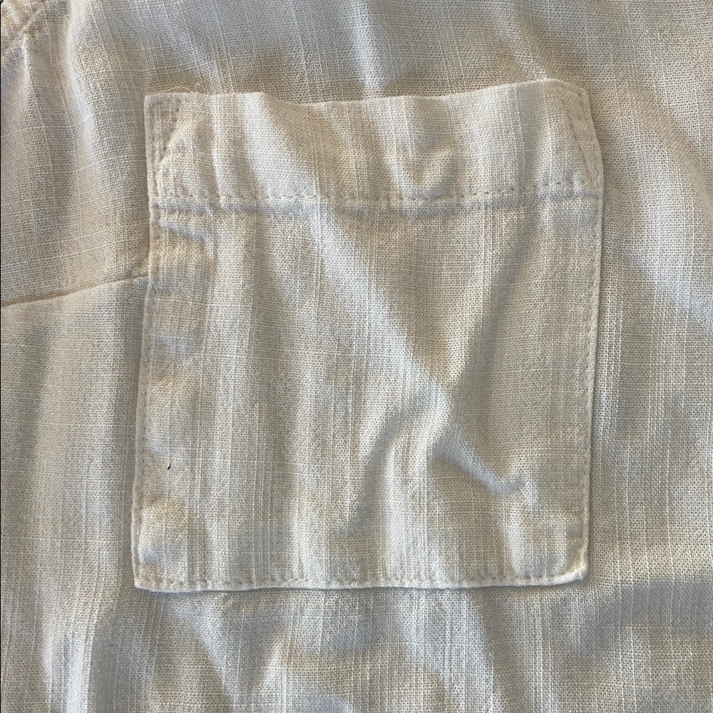 E M Rhea Two Pocket Cami | Off-White - Picture 7 of 8